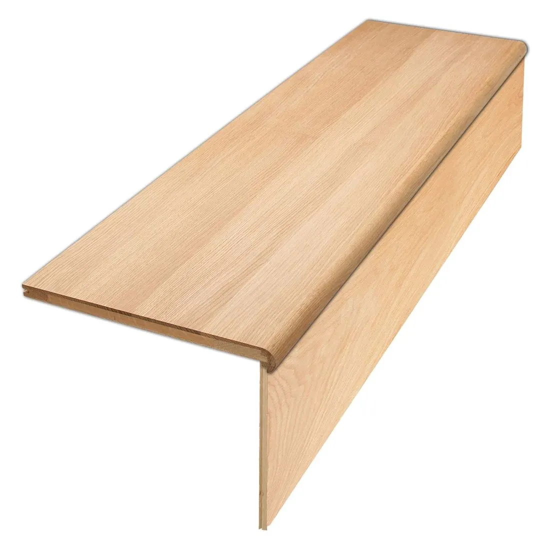 Stair Klad Single Tread and Riser Oak Kit Lacquered 1000mm
