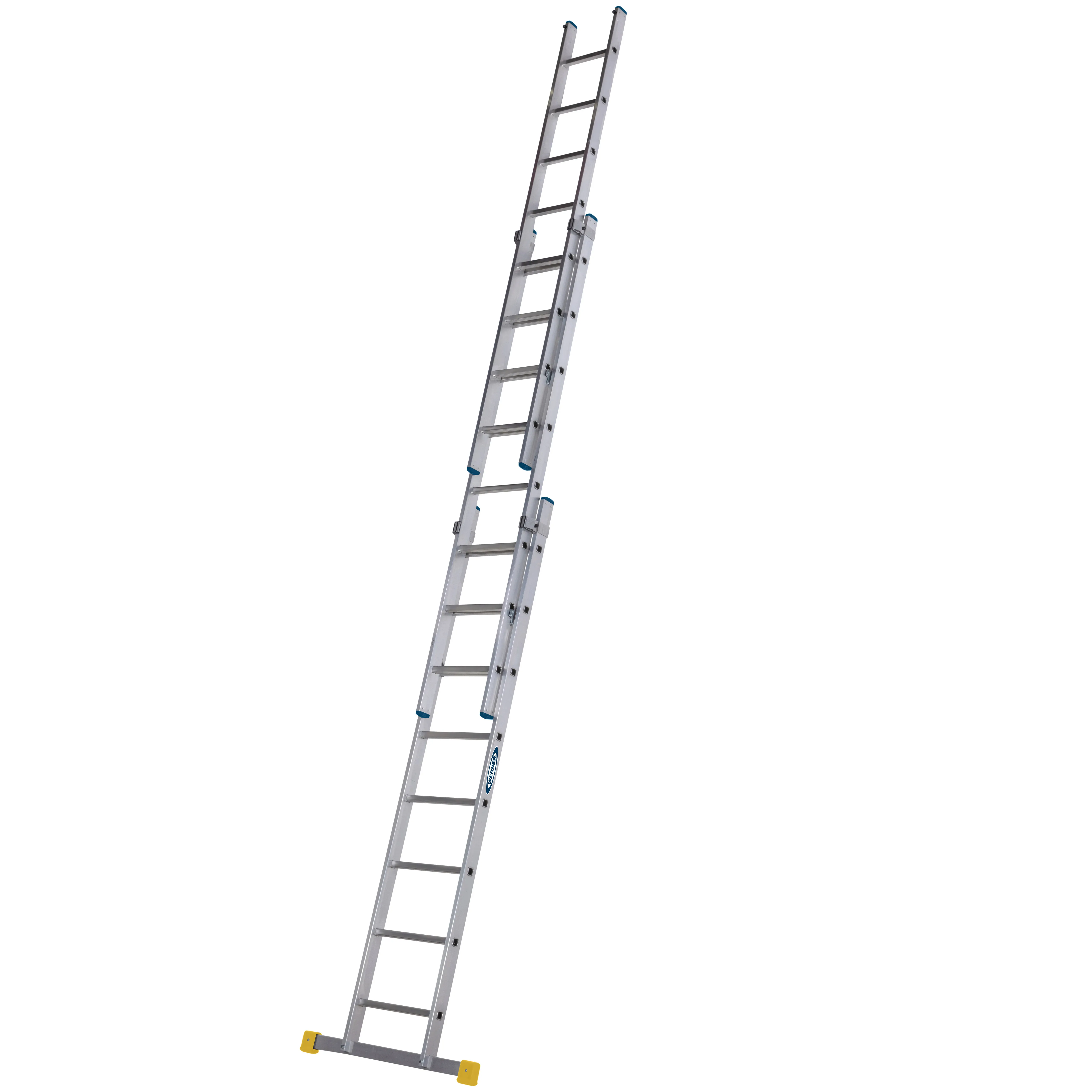 Werner Trade Square-Rung Extension Ladder 2.44m Triple
