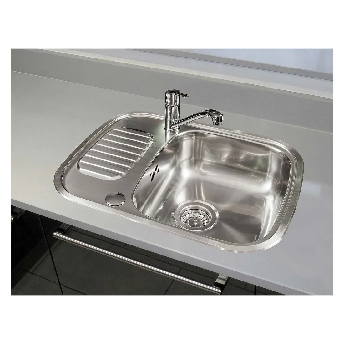 Reginox Regidrain Stainless Steel Space Saver Kitchen Sink and Tap Pack