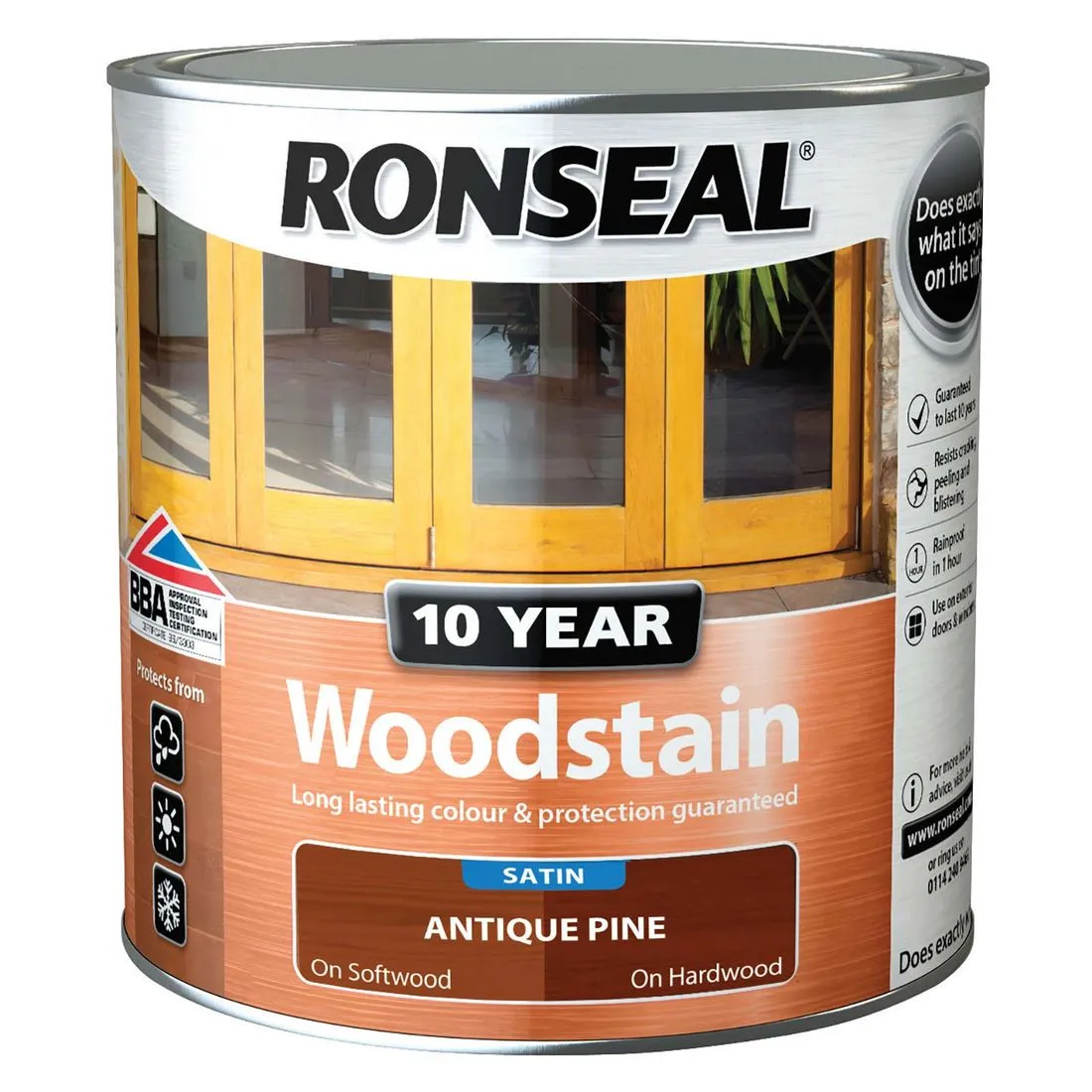 Ronseal 10 Year Woodstain Antique Pine