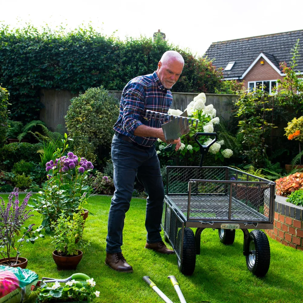 The Handy 350kg (770lb) Large Garden Trolley
