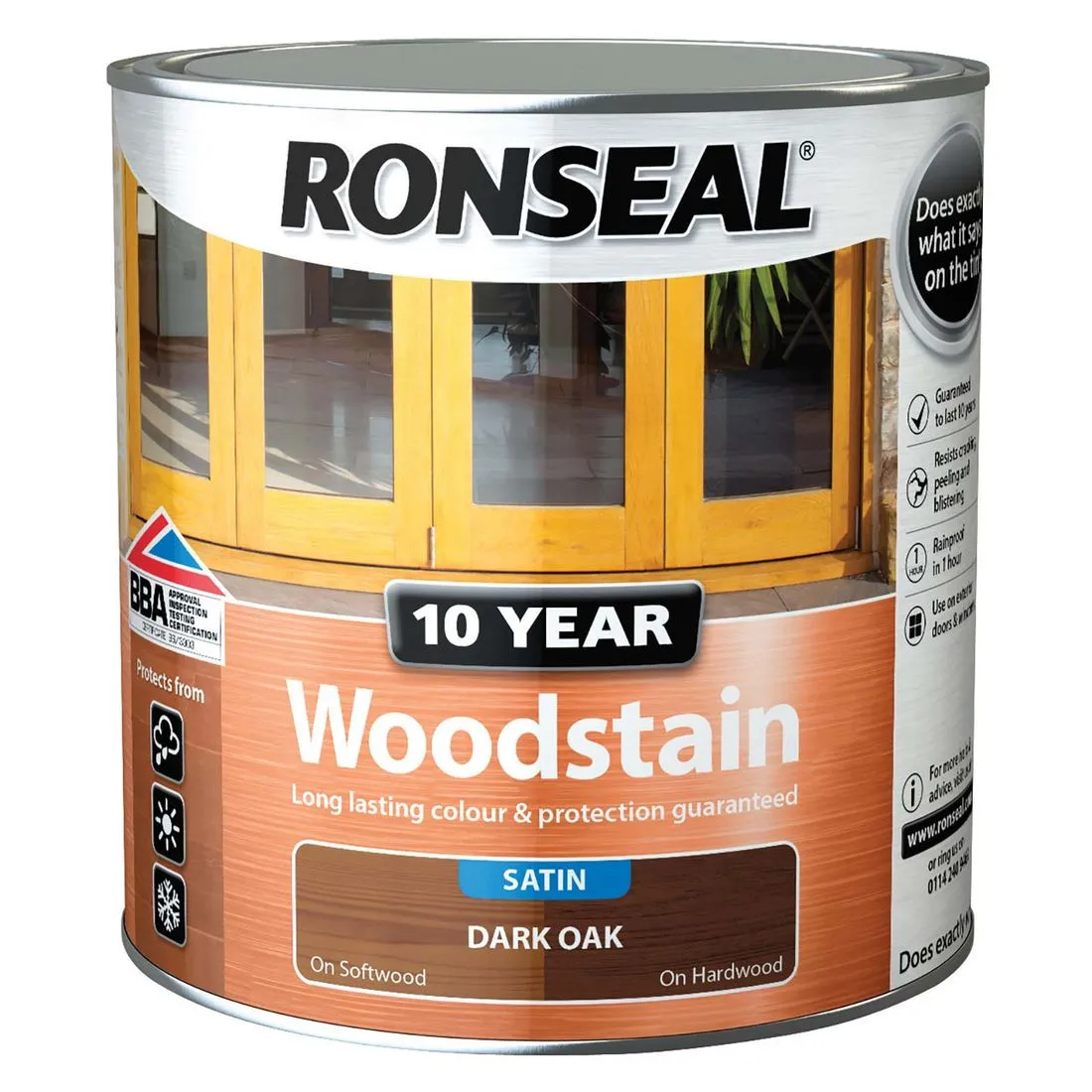 Ronseal 10 Year Woodstain Dark Oak
