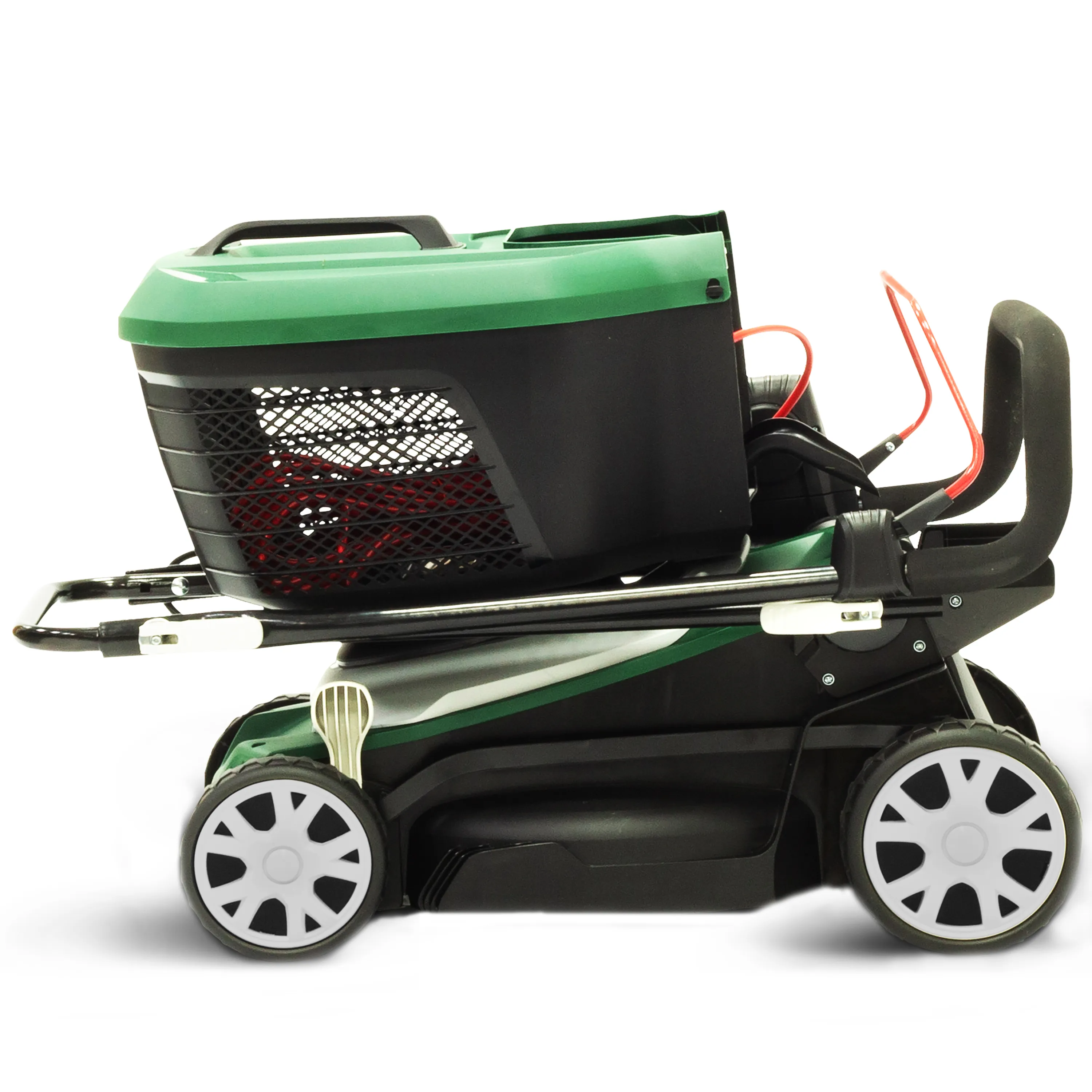 Webb Supreme 33cm Electric Rotary Lawnmower with Rear Roller
