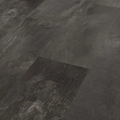 Slate Black Natural Slate Effect Structured Laminate Flooring 1.86m²