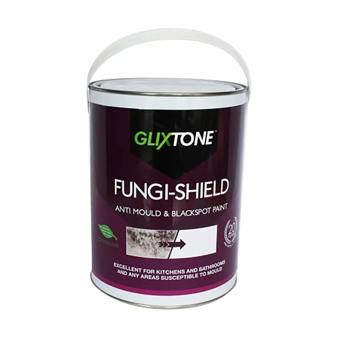 Glixtone Fungi-Shield Paint FS42 Matt White 5L