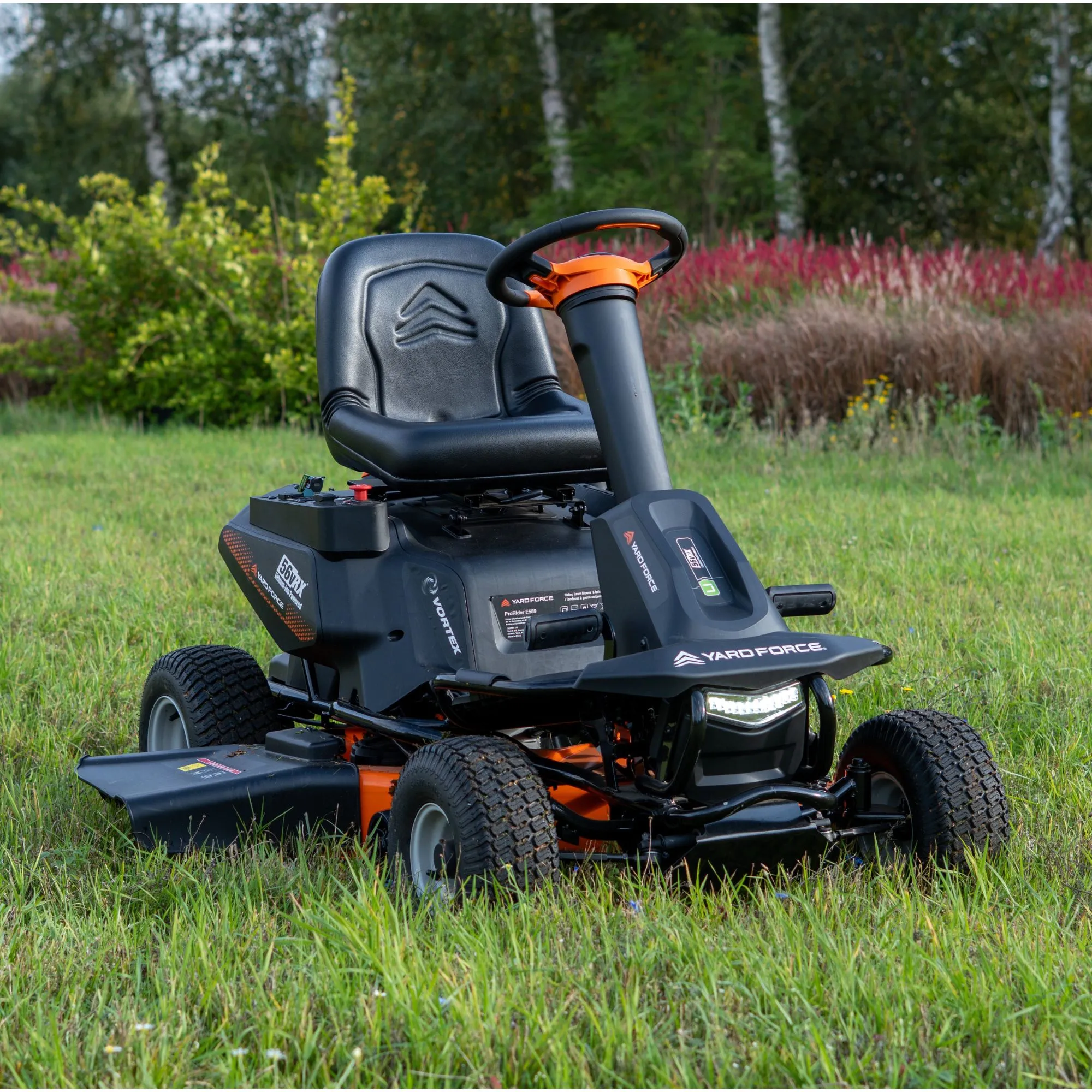 Yard Force ProRider E559 Battery Powered Ride-On Lawnmower