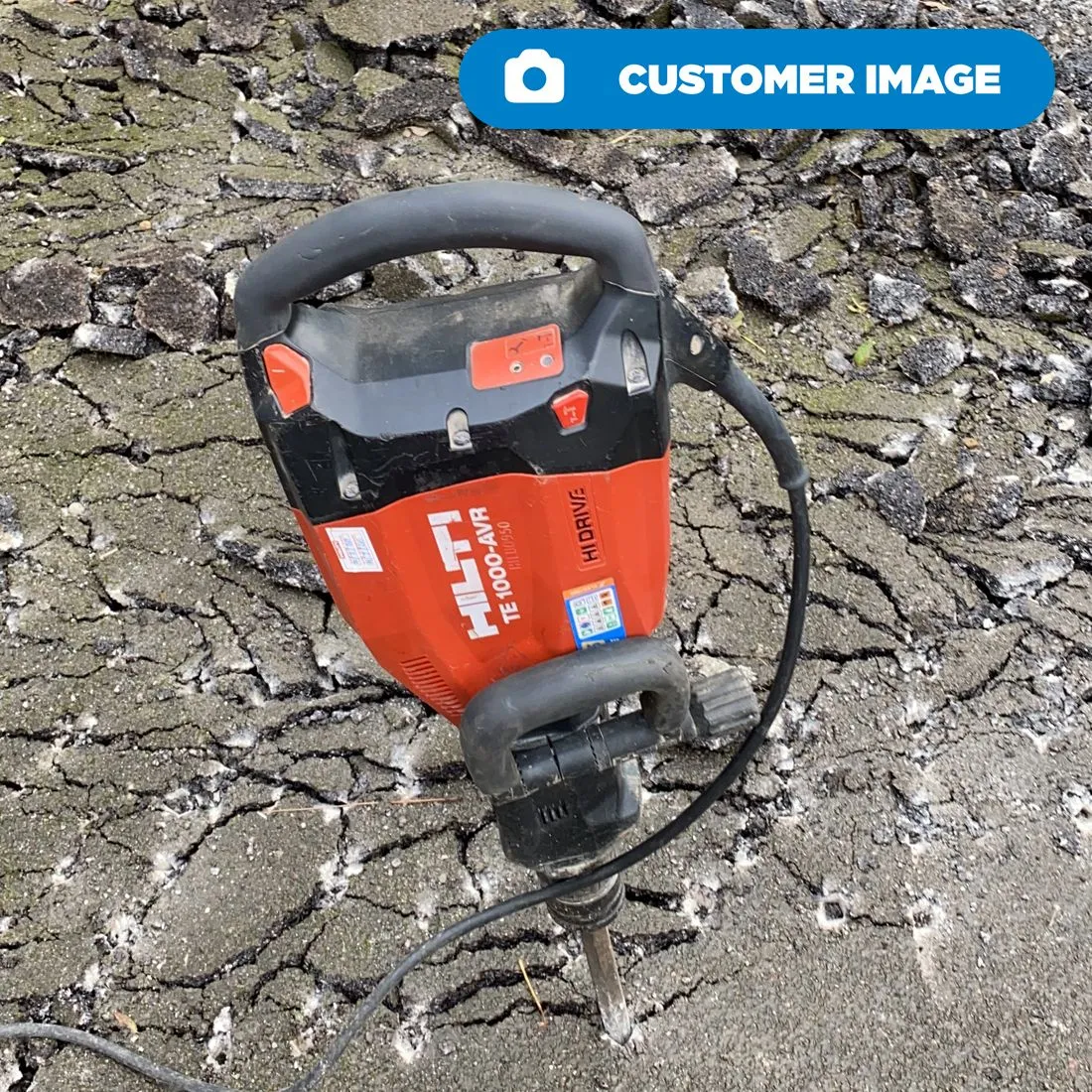 Hilti TE1000 AVR Breaker, Vibration-Damped Breaker