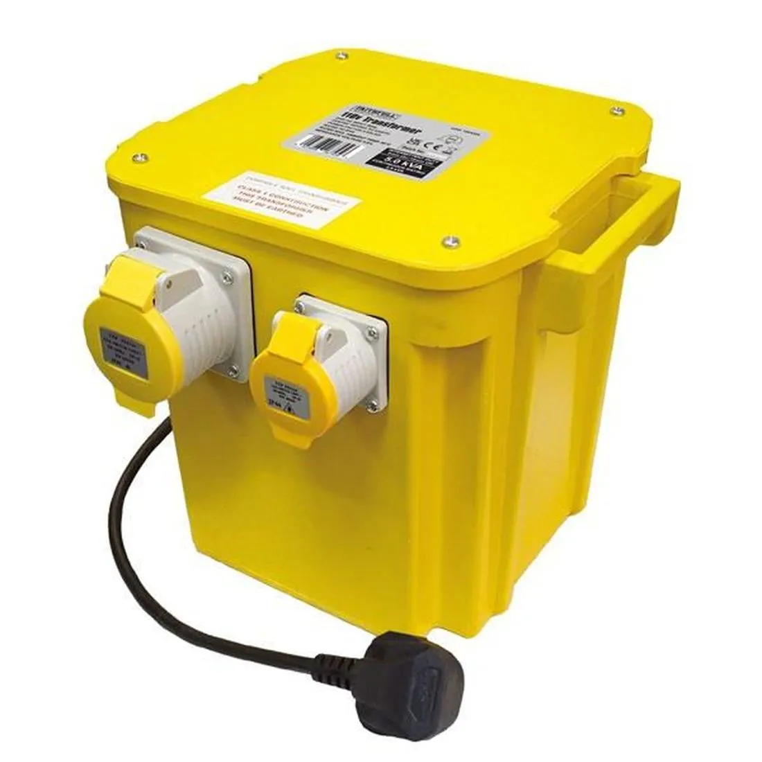 Faithfull Transformer 5kVA Triple Outlet