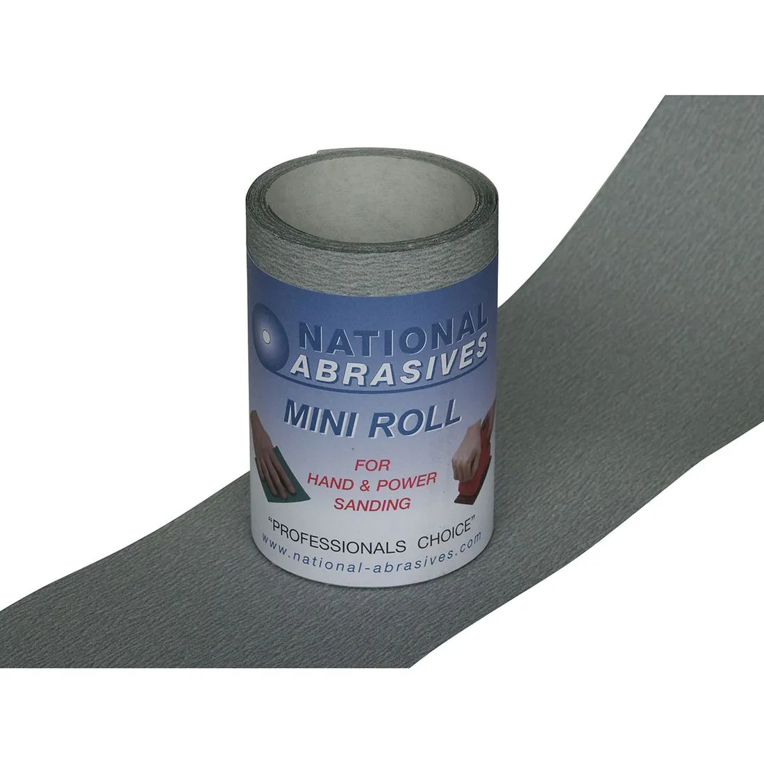 P240 Grade Extra Fine Grey Silicone Carbide Abrasive Roll 115mm x 5m