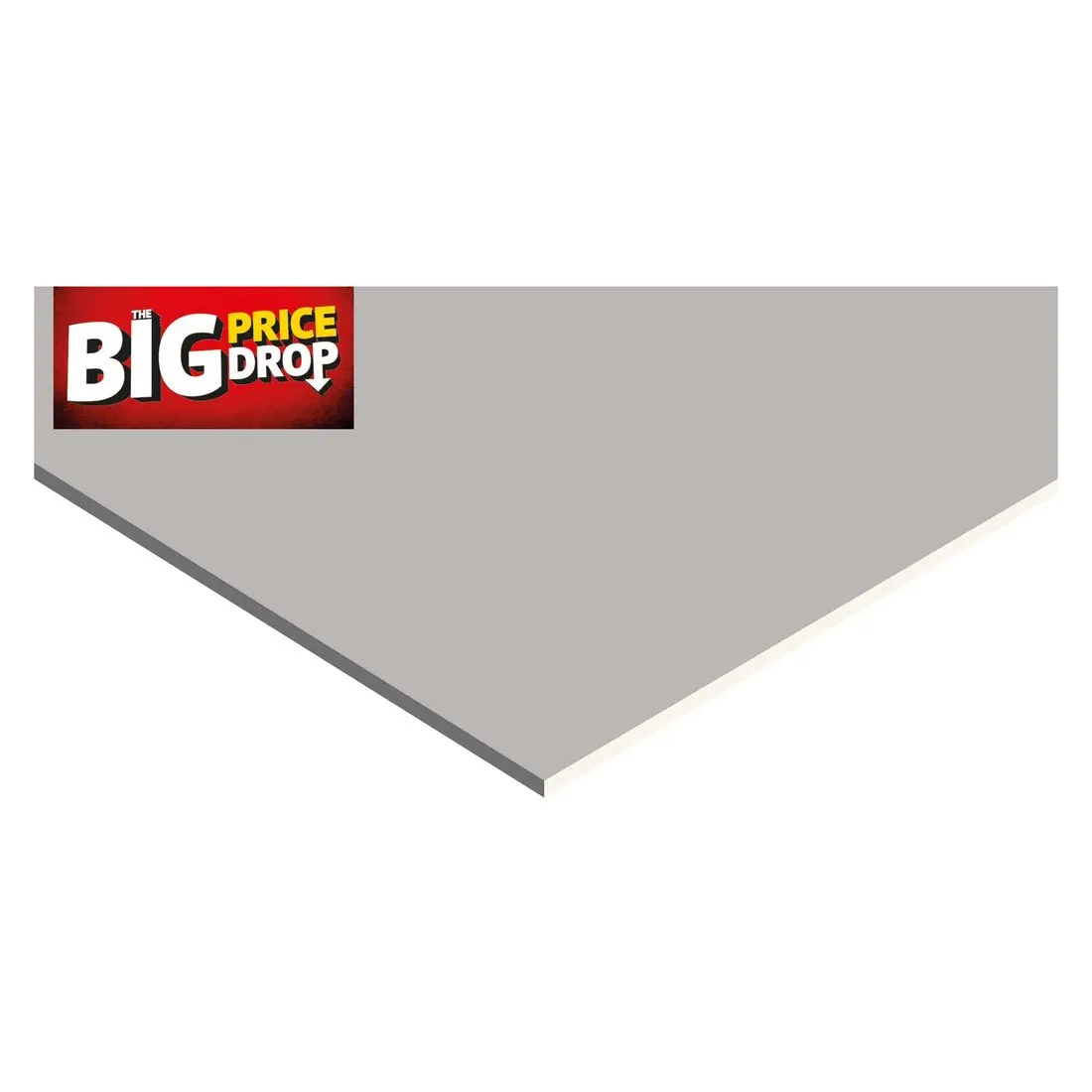 Siniat Standard Square Edge Plasterboard 2400 x 1200 x 12.5mm