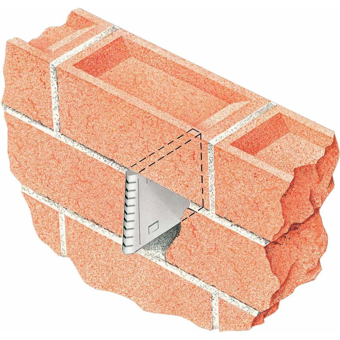 Type W Caviweep Brick Vent Terracotta