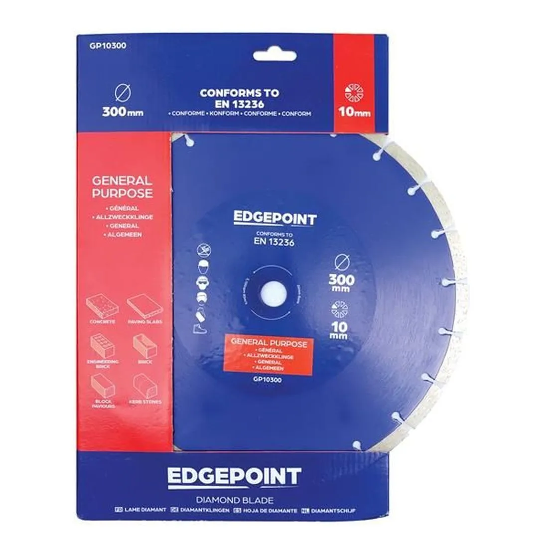 EdgePoint GP10300 General-Purpose Diamond Blade 300mm