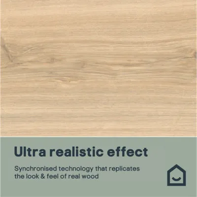 Broadstairs Natural Wood Effect Structured Laminate Flooring 1.99m²