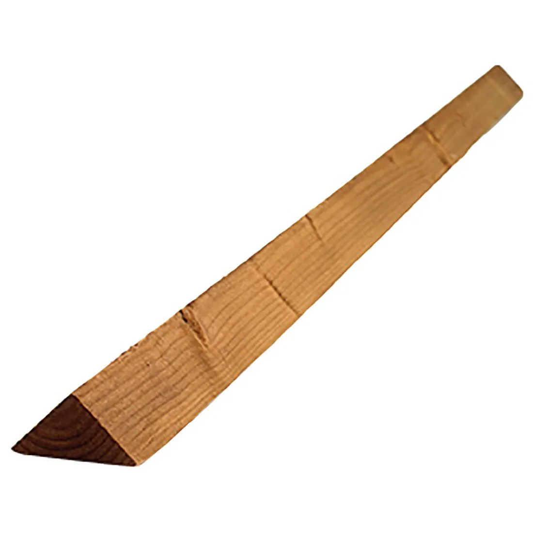 Treated Brown Arris Rail 75mm x 2.4m 3in