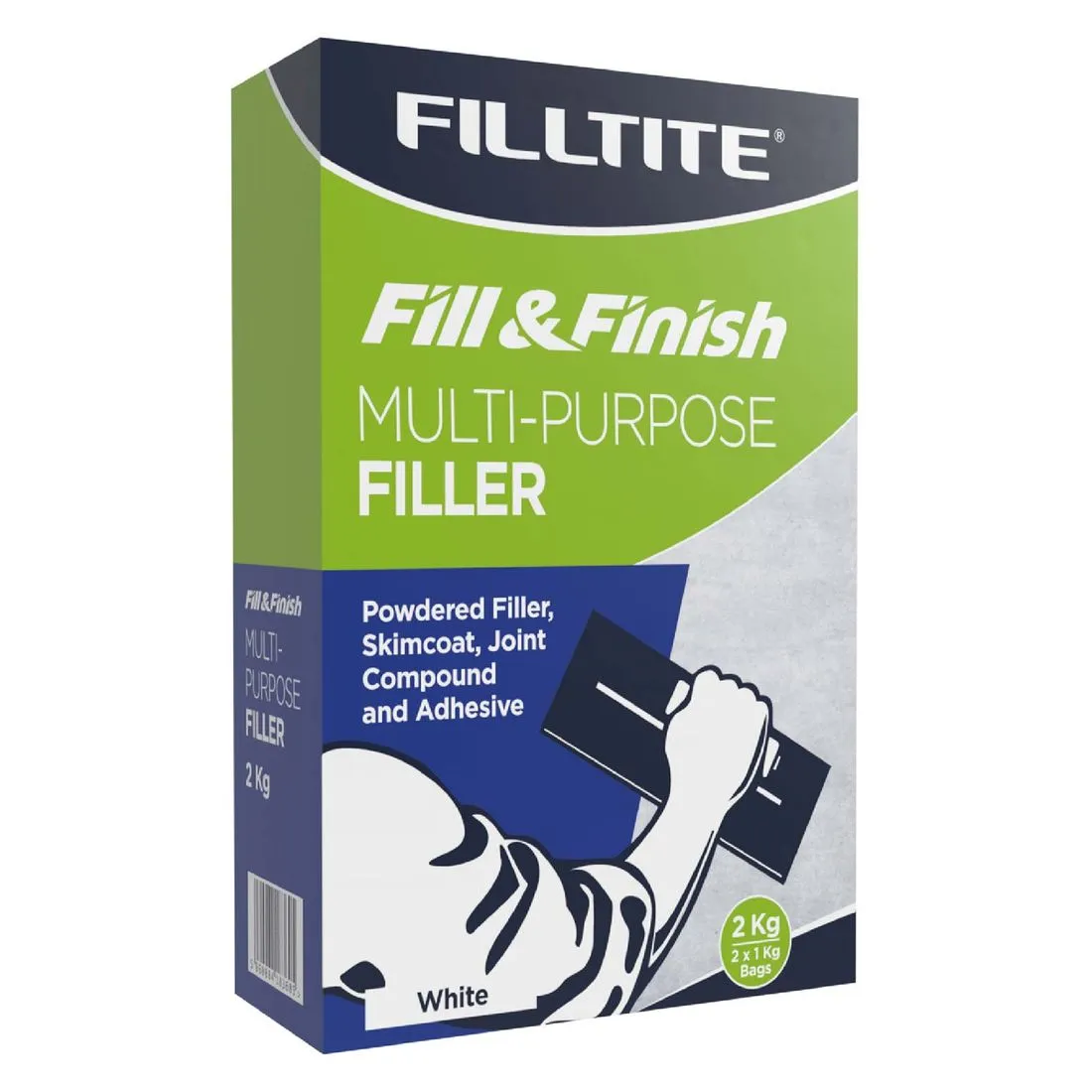 Filltite Fill and Finish Multi-Purpose Filler White 2kg