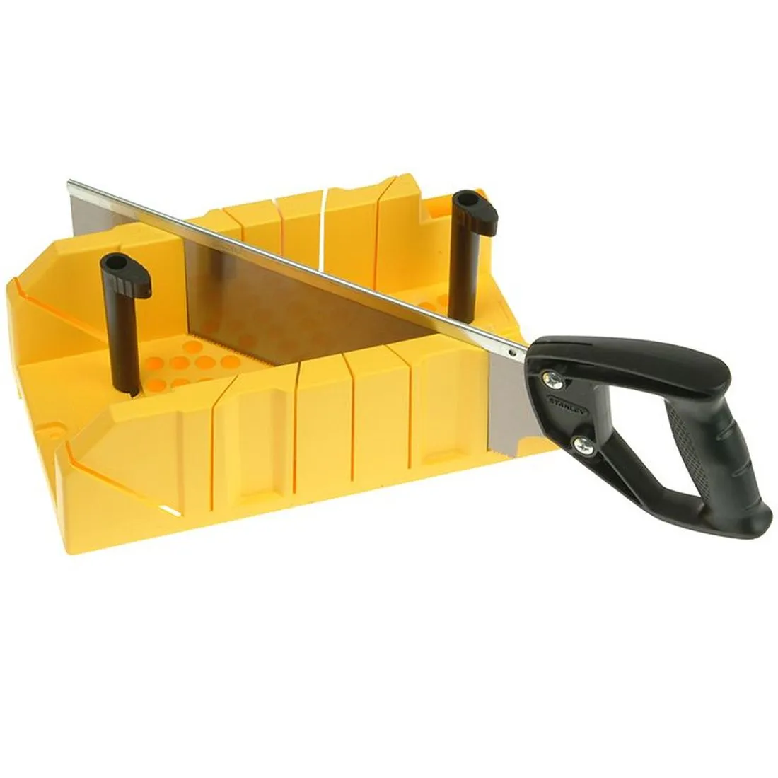 STANLEY Clamping Mitre Box & Saw