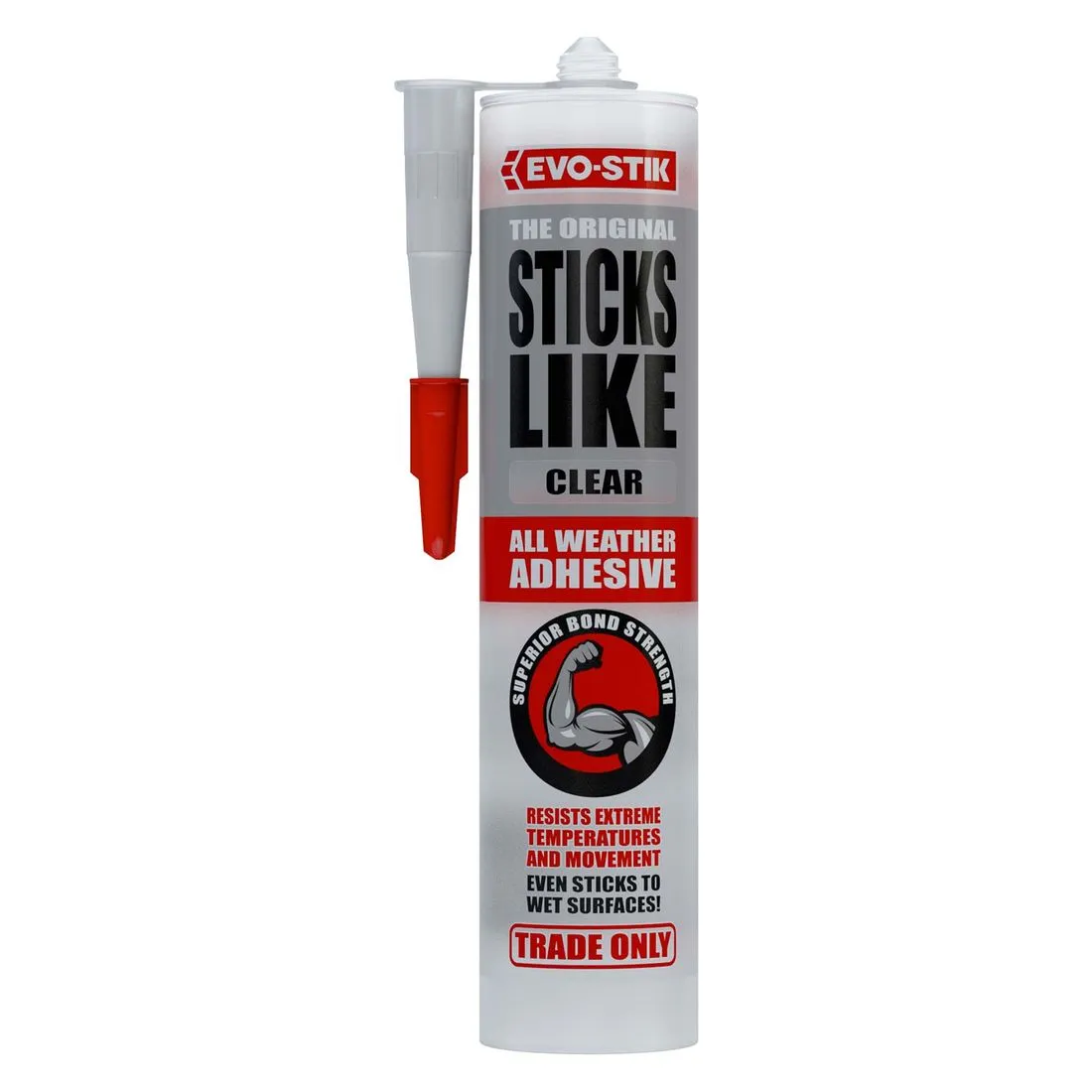 EVO-STIK Sticks Like All Weather Adhesive Clear 290ml