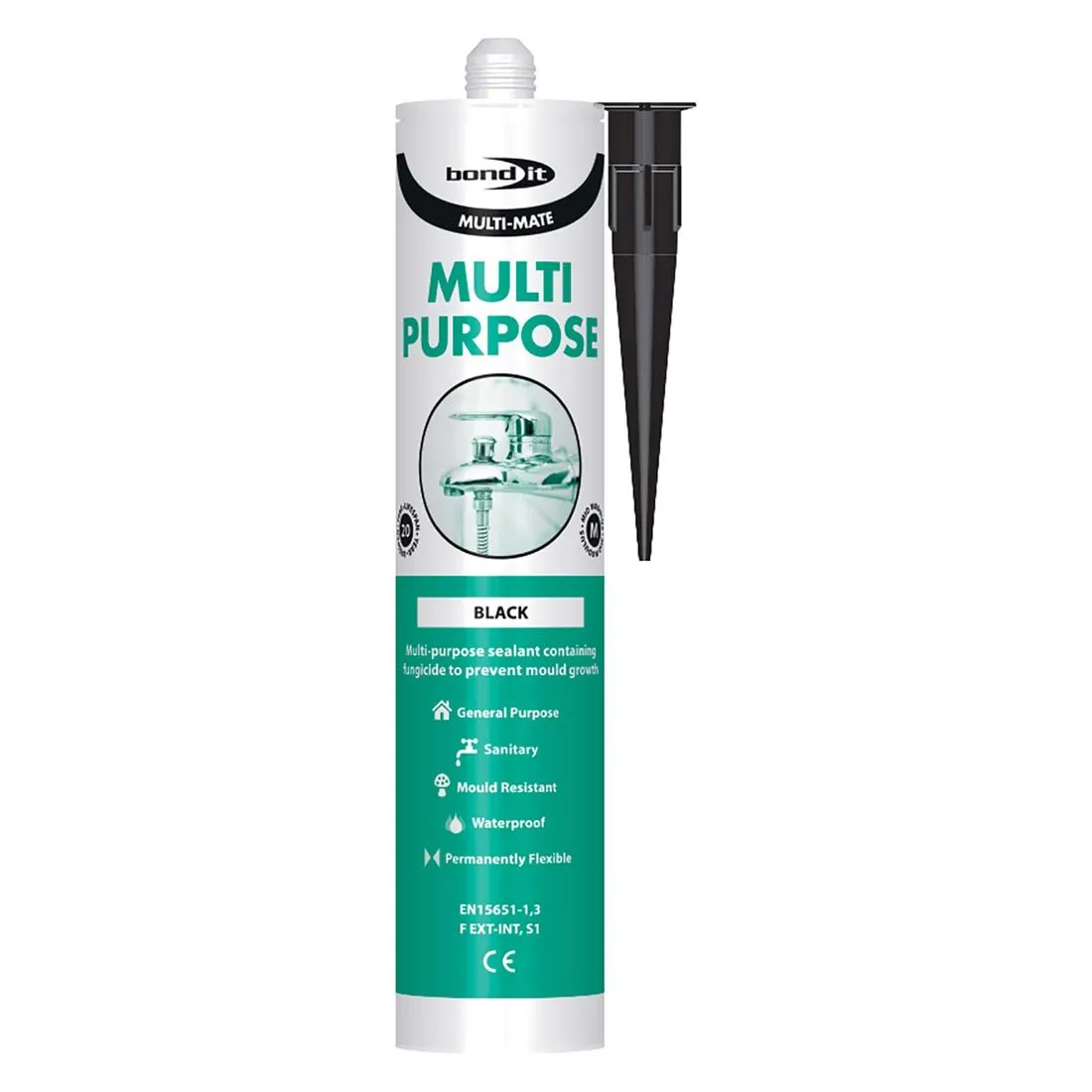 Bond It Multi-Purpose Silicone Black 300ml