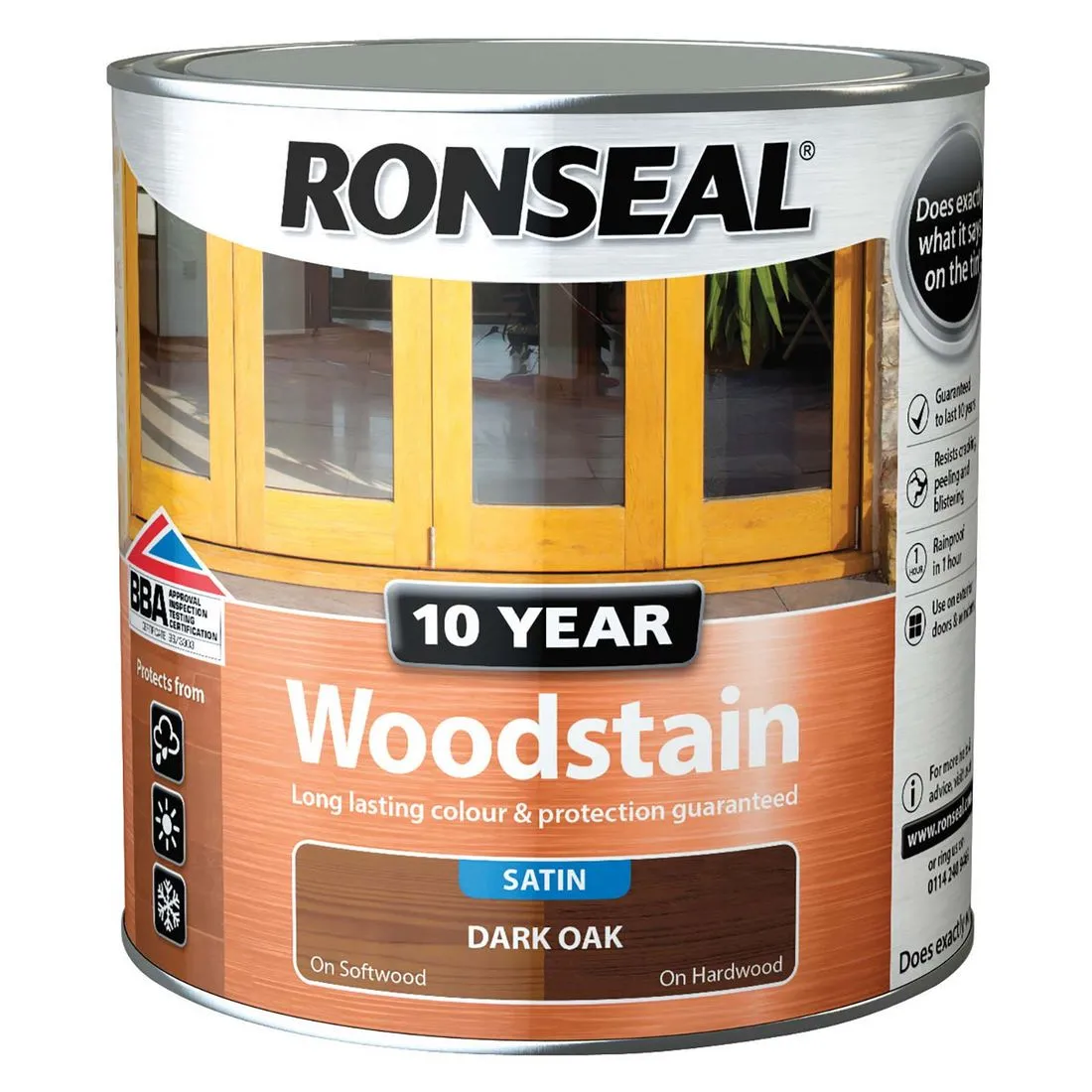 Ronseal 10 Year Woodstain Dark Oak