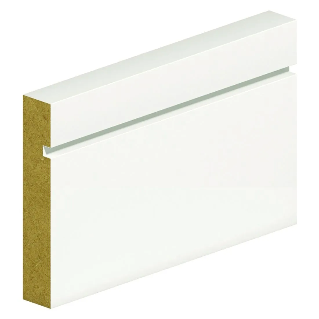 Mdf Primed Skirting Grooved 18X119X4200