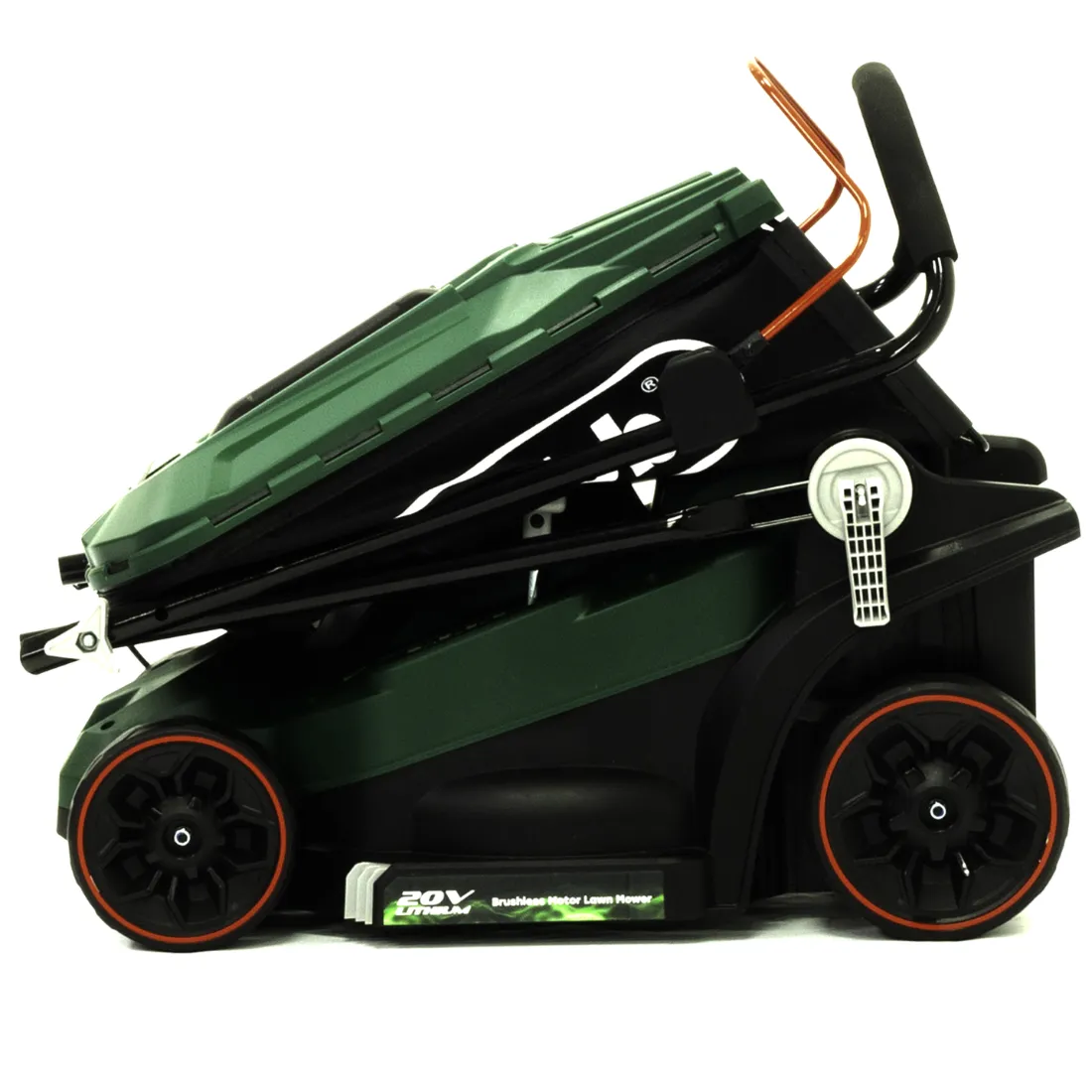 Webb Eco 20V 33cm Cordless Rotary Lawnmower & 25cm Line Trimmer inc 1 x 4Ah Battery & Charger