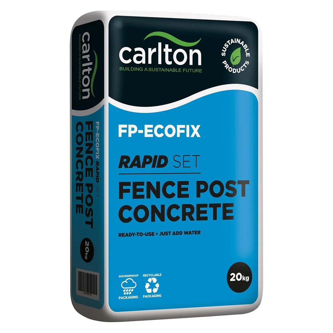 Trade Pack Pallet of 70 Carlton Rapid Set Fence Post Concrete 20kg