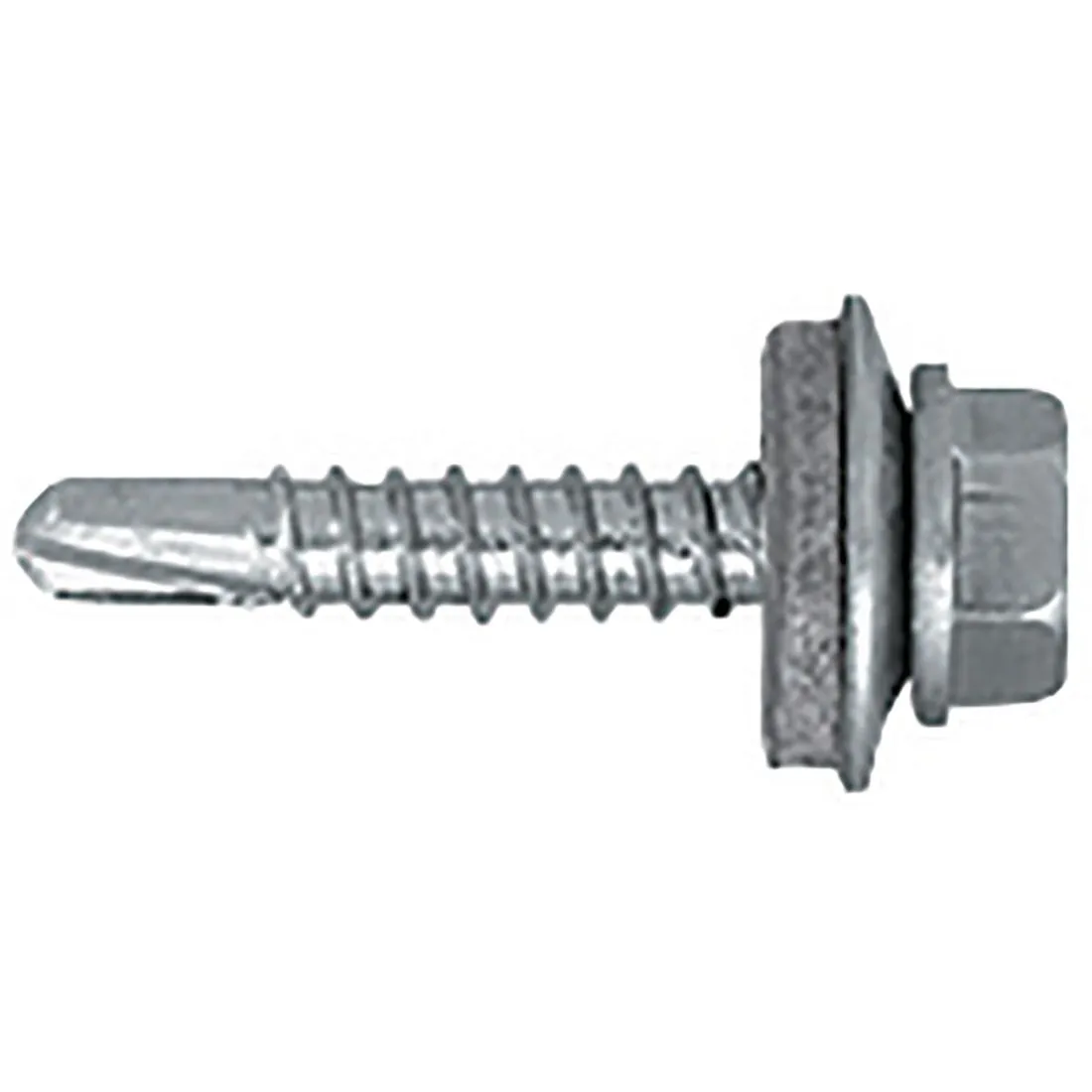 Rawlplug Self Drilling Screws and Washers 4.8 x 16mm Pack of 100