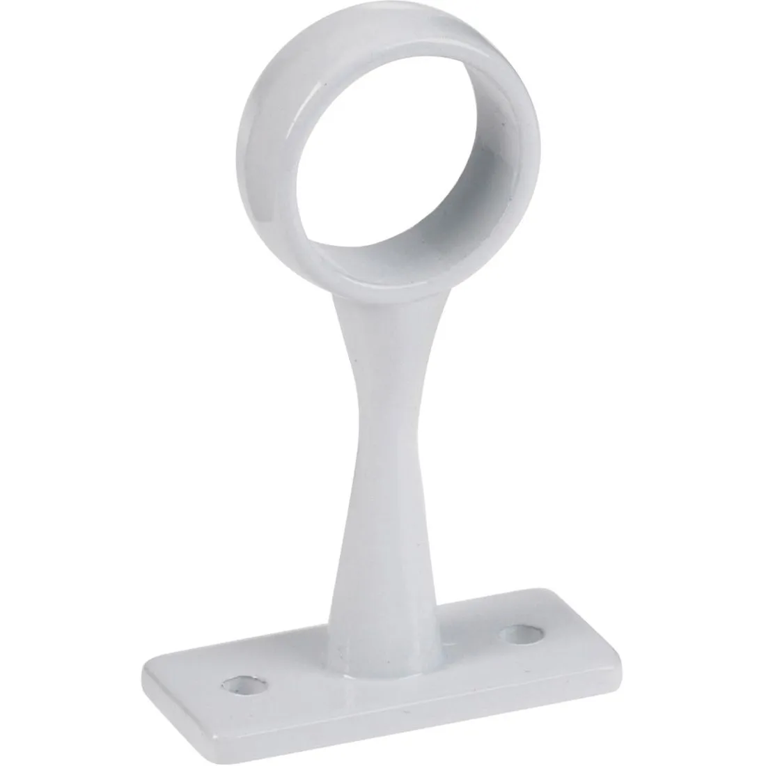 Colorail Standard Centre Bracket White 19mm