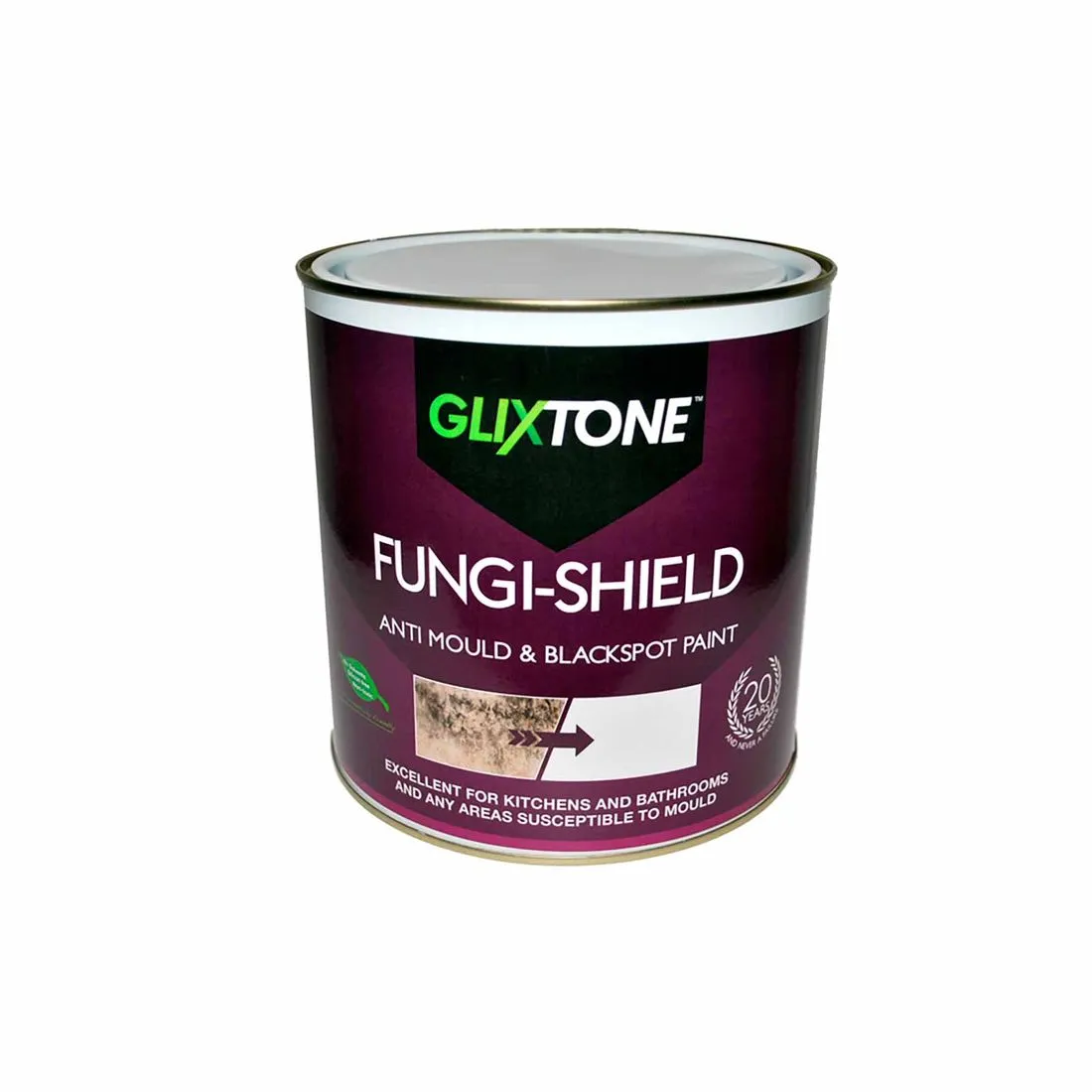 Glixtone Fungi-Shield Paint FS42 Matt White 1L