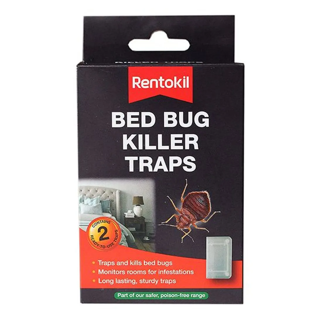 Rentokil BB01 Bed Bug Killer Traps (Twin Pack)