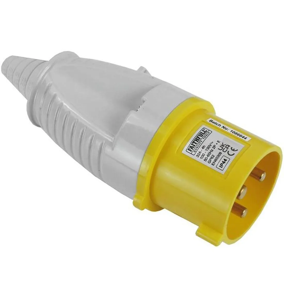 Faithfull Yellow Plug 32A 110V